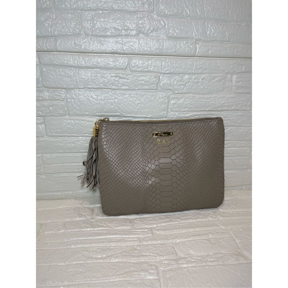 GIGI New York bag Stone Embossed Python Leather - Picture 2 of 7